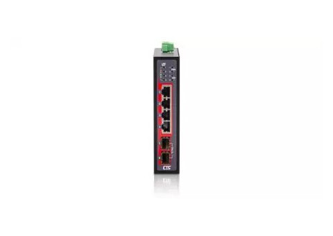 CTC UNION - Industrial Fast Ethernet Switch - IFS-500C