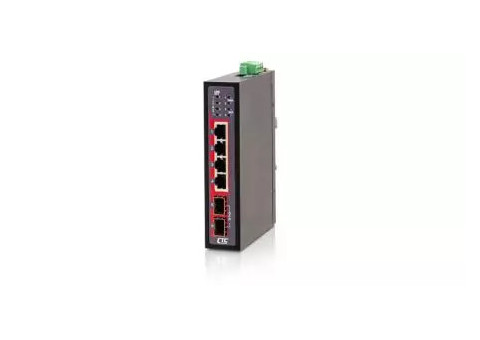 CTC UNION - Industrial Fast Ethernet Switch - IFS-500C