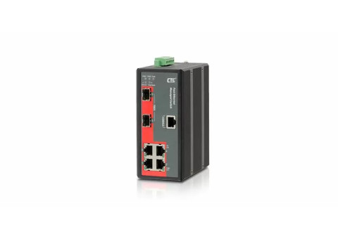 Sysnet - Industrial Managed Fast Ethernet Switch IFS-402GSM