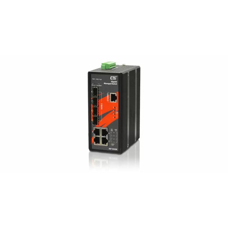 Sysnet - Industrial Managed GbE Switch IGS+404SM