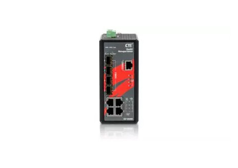 CTC UNION - Industrial Managed GbE Switch - IGS+404SM