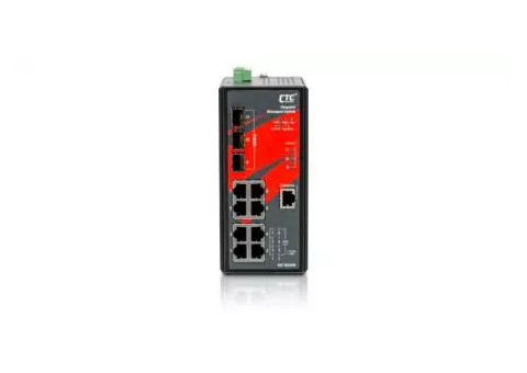 CTC UNION - Industrial Managed GbE Switch - IGS+803SM