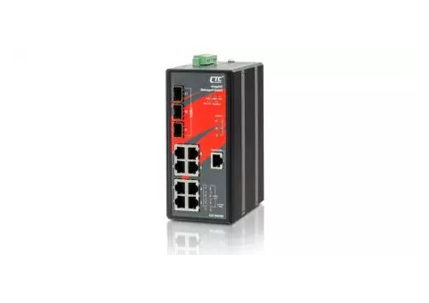 CTC UNION - Industrial Managed GbE Switch - IGS+803SM