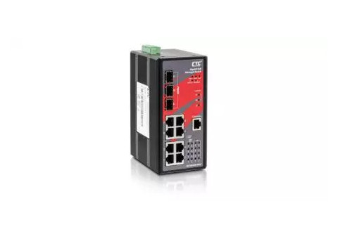 CTC UNION - Industrial Managed GbE PoE Switch - IGS+803SM-8PH, IGS+803SM-8PH24 - it