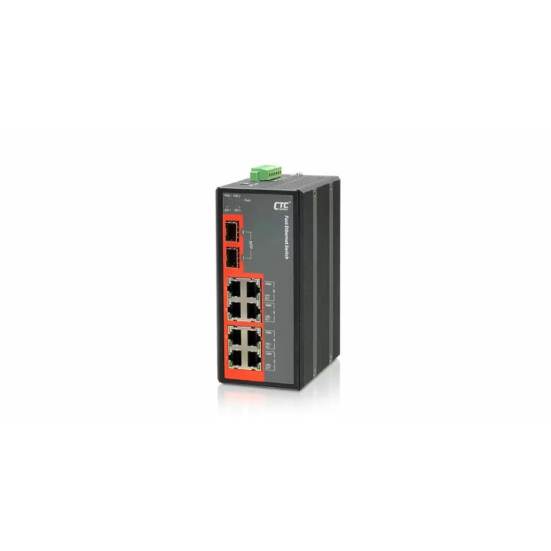 Industrial Fast Ethernet Switch - IFS-802GS