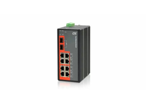 Industrial Fast Ethernet Switch - IFS-802GS