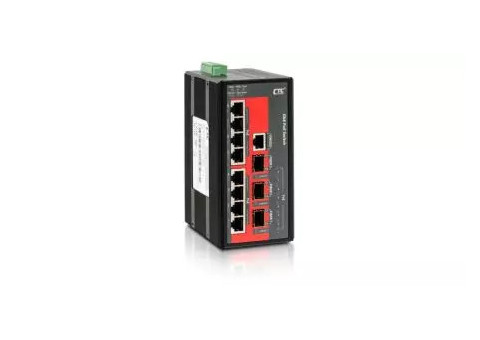 CTC UNION - Industrial 1G/2.5G Managed PoE Switch - IGS-803SM-8PH24