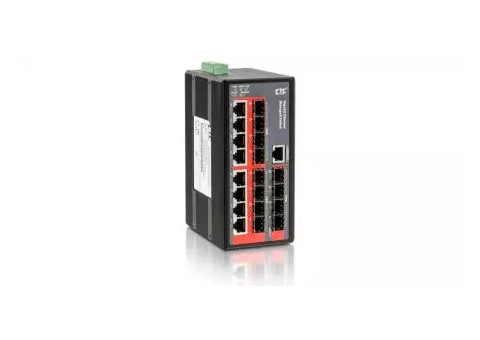 CTC UNION - Industrial Managed GbE Switch - IGS-812SM