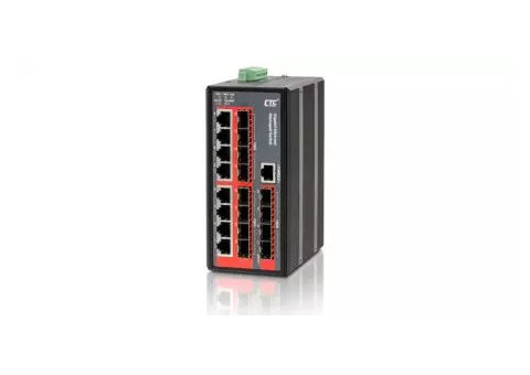 CTC UNION - Industrial Managed GbE Switch - IGS-812SM