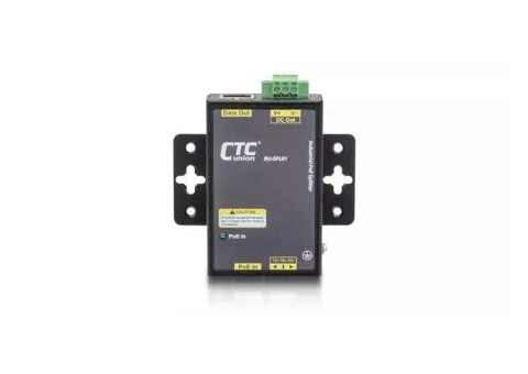 CTC UNION - Industrial PoE Splitter - INJ-SPL01