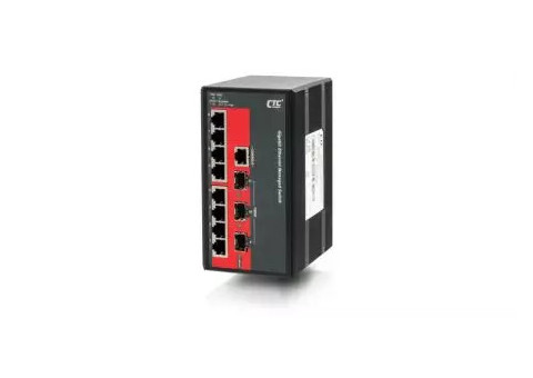 CTC UNION - IEC 61850-3 Managed GbE Switch - IPS-G803SM
