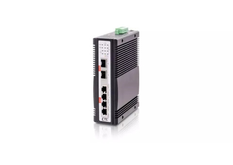 CTC UNION - Industrial Managed 2.5G/10G PoE Switch - IQS-402XSM-4PH
