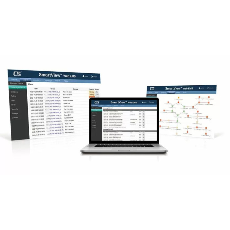 Industrial Element Management System SmartView™ WEB EMS - Sysnet