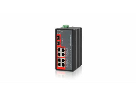 Industrial FE PoE Switch IFS-802GS-8PH Sysnet