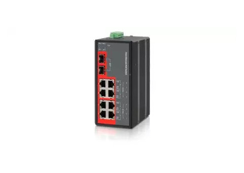 CTC UNION - Industrial FE PoE Switch - IFS-802GS-8PH