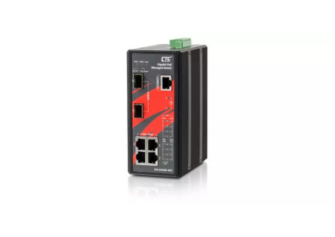 Industrial Managed GbE PoE Switch IGS-402SM-4PU - Sysnet