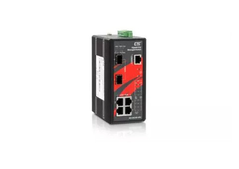 Industrial Managed GbE PoE Switch - IGS-402SM-4PU