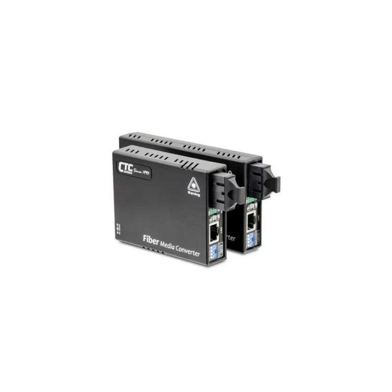 FMC-1001S 100/1000Base-T to 100/1000Base-X SFP Media Converter