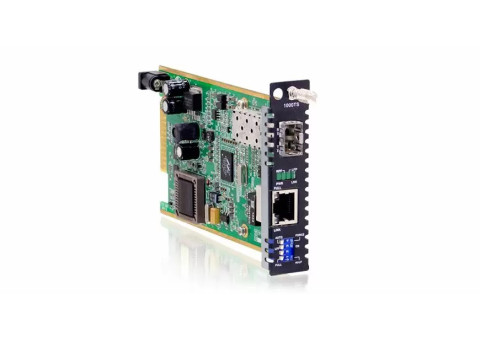 1000Base-T to 1000Base-X SFP Media Converter Card-FRM220-1000TS