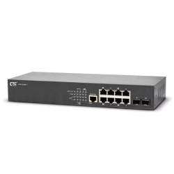 CTC UNION - L2+ Gigabit Ethernet Switch - GSW-3208MP-1