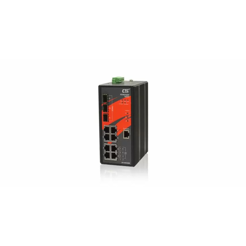 Industrial Managed Fast Ethernet Switch - IFS+803GSM - Sysnet