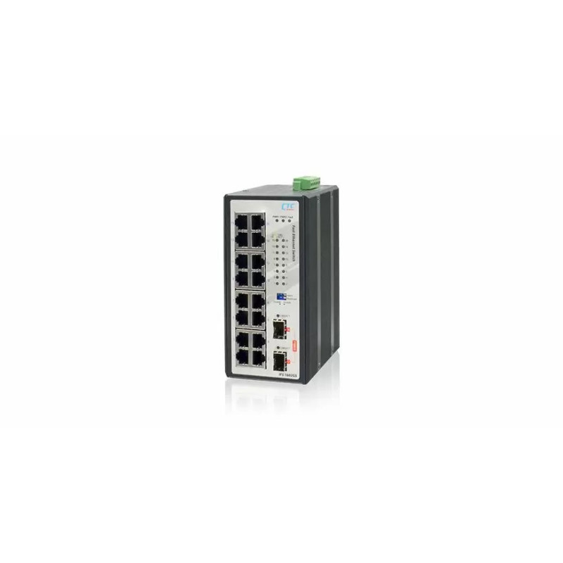 Industrial Fast Ethernet Switch - IFS-1602GS - Sysnet
