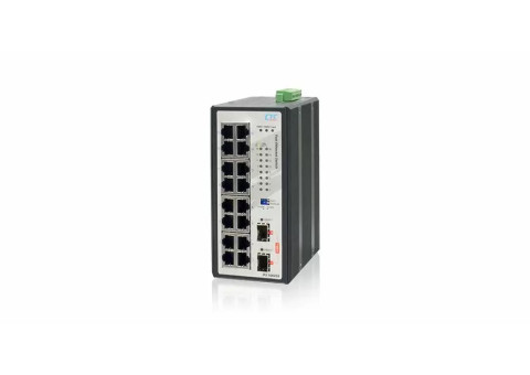 Industrial Fast Ethernet Switch - IFS-1602GS - Sysnet